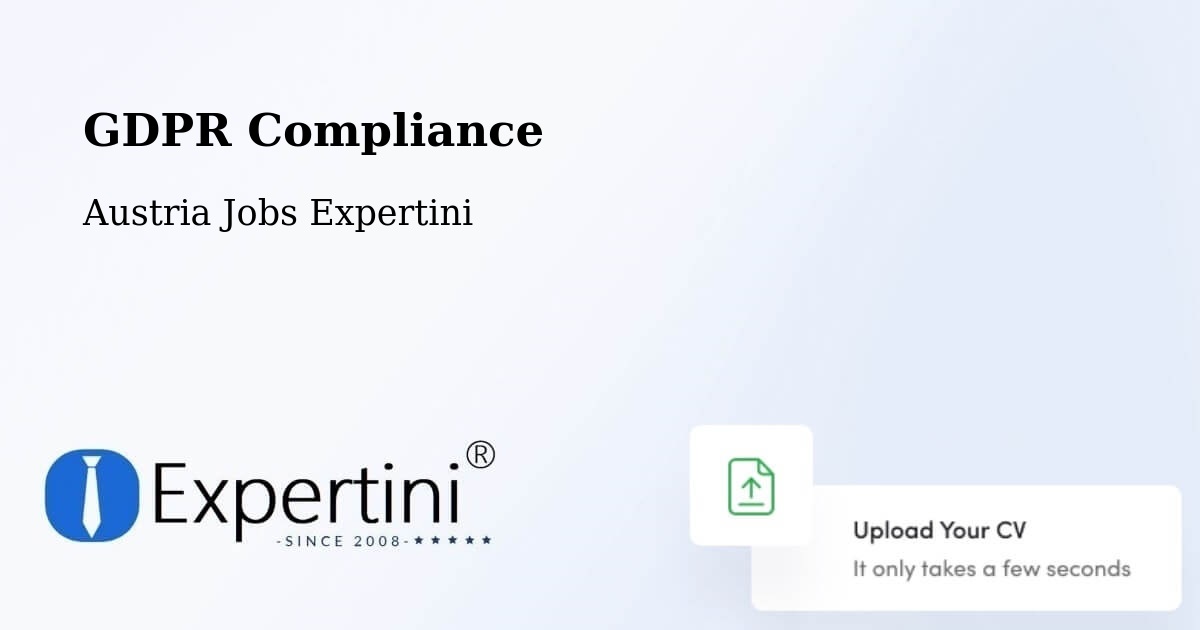EU GDPR Compliance Statement – Ternitz - Austria Jobs Expertini